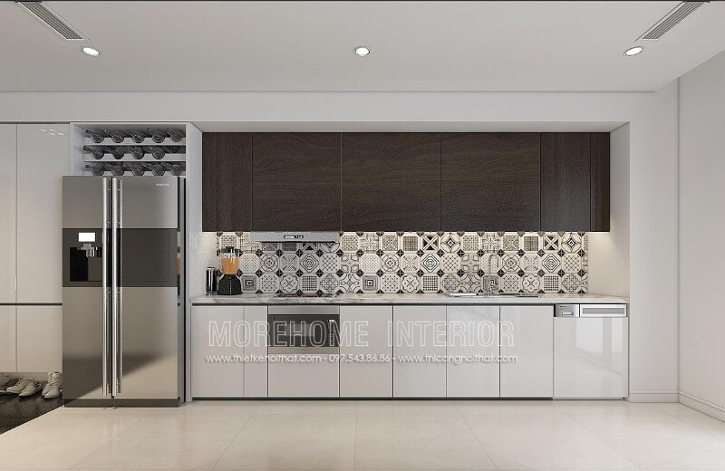 Tủ bếp làm gỗ Acrylic hiện được rất nhiều gia đình chọn lựa và tin dùng vì mẫu mã lại hiện đại, thu hút. Thiết kế và sản xuất tủ bếp đẹp