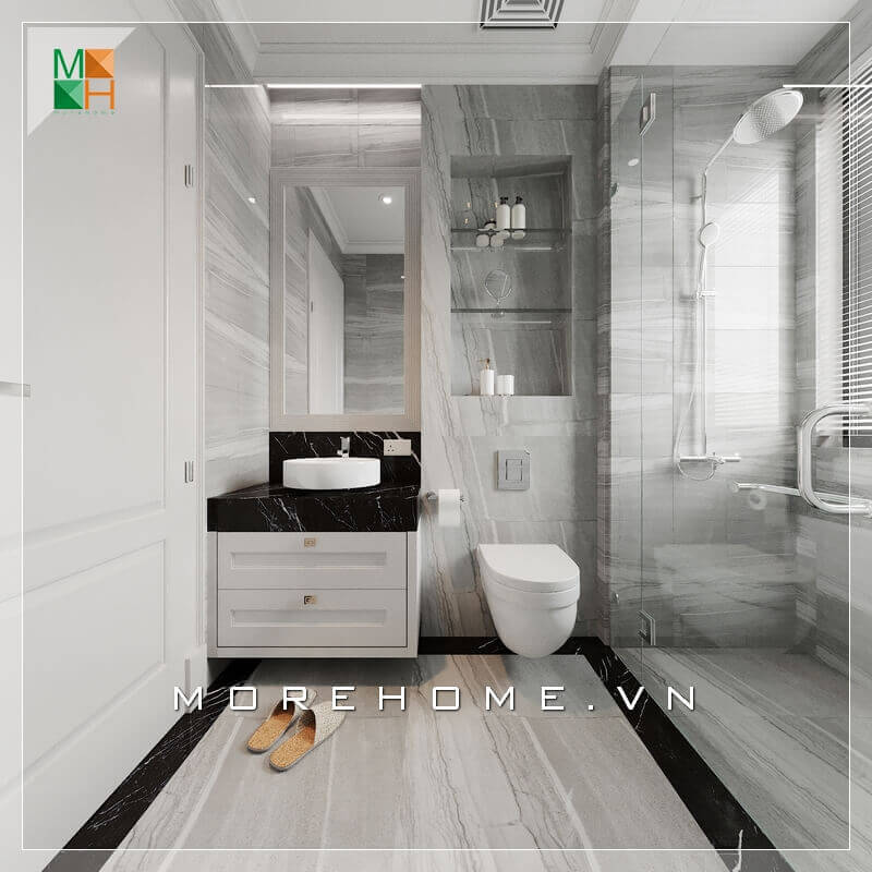Thiết kế nhà vệ sinh hiện đại và sang trong cho chung cư, nhà phố, biệt thự.